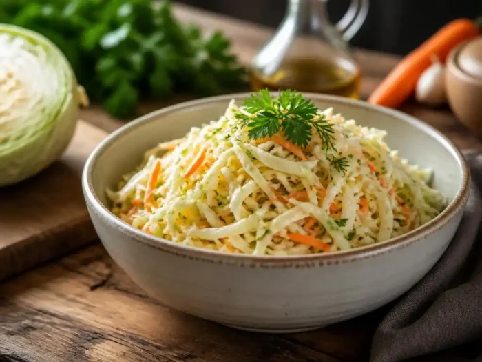 Jak przyrządzić domową surówkę z kapusty w stylu bistro