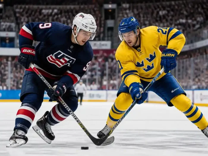 Klasyk hokej USA Szwecja: starcie odmiennych filozofii gry