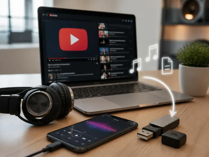 Najlepsze metody przenoszenia muzyki z YouTube na pendrive