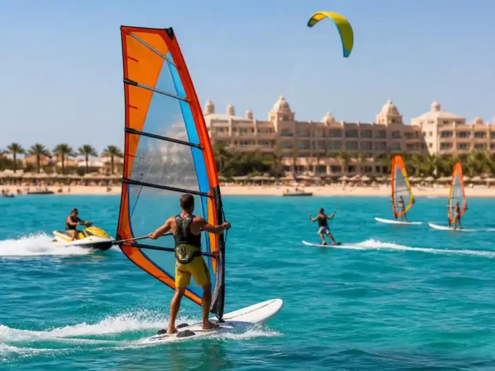 Sporty wodne w Titanic Palace & Aqua Park Beach Resort Hurghada
