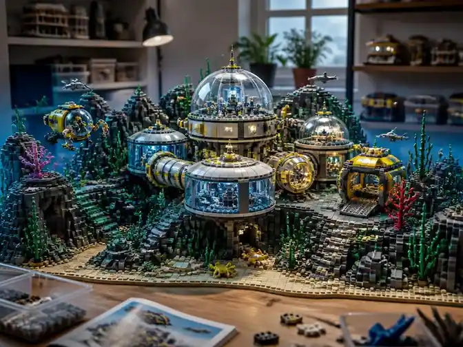 Jak zaprojektować podwodną bazę LEGO w swoim domu