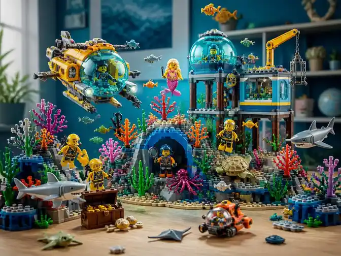 Magia budowania czyli fascynujący lego świat podwodny