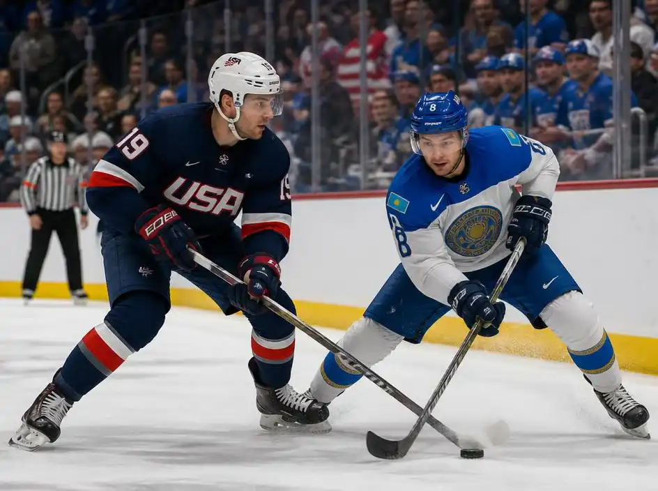 Pasjonujące starcia: historia rywalizacji USA i Kazachstan w hokeju