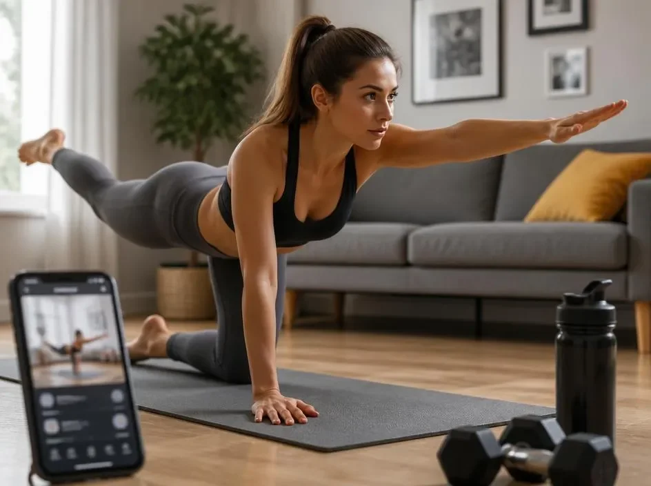 Jakie ciężarki do ćwiczeń fitness wybrać do treningu w domu